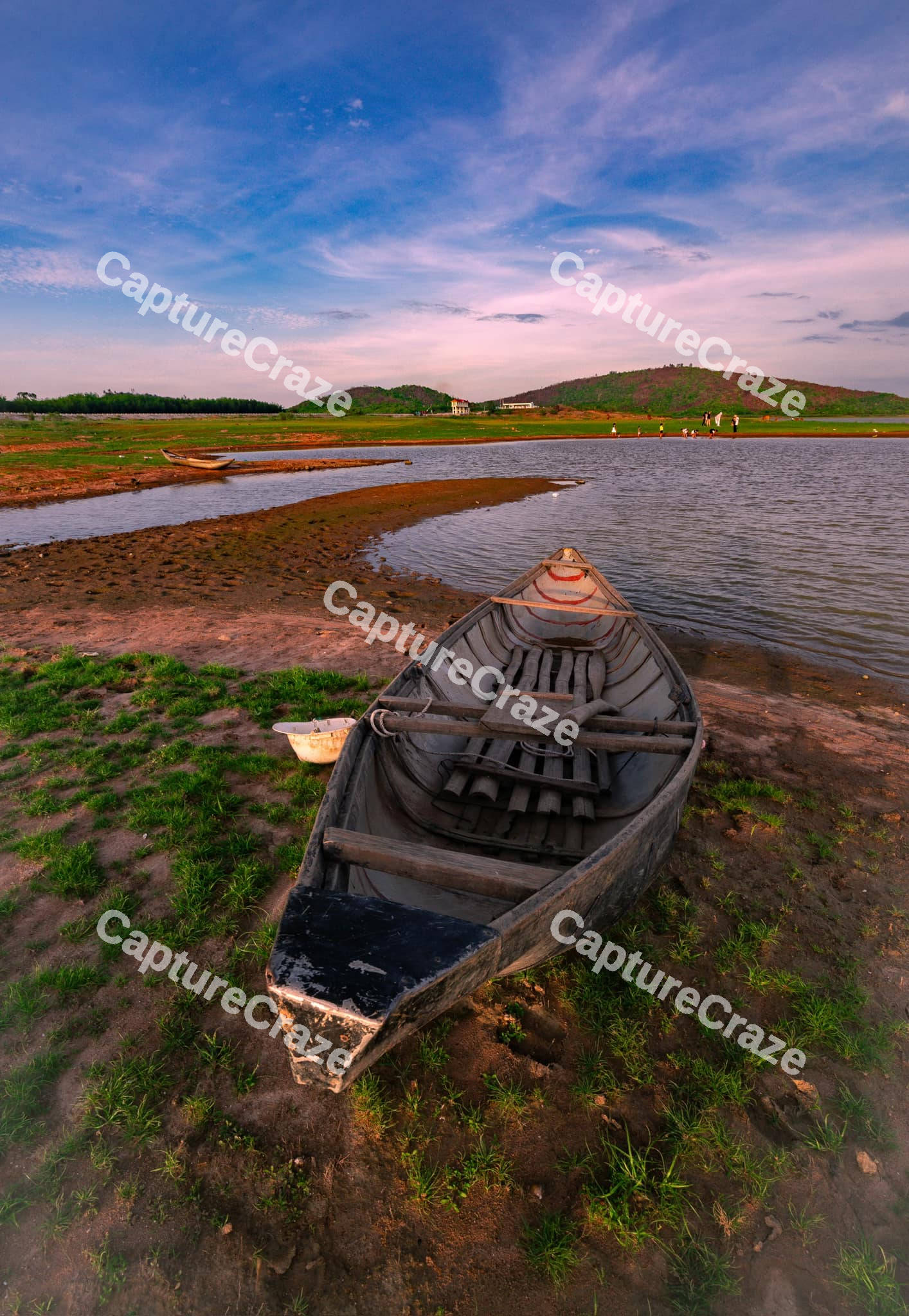 Fishing boat with a nice view